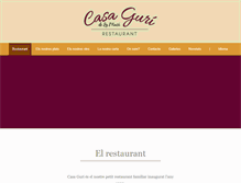 Tablet Screenshot of casaguri.com